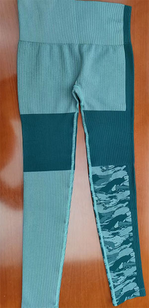 Seamless Color Block& Heavy Construction Leggings 000150