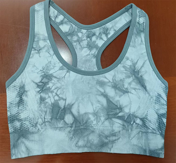 Seamless Tie Dye Bra 0155